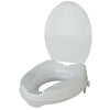 Fixed Height Toilet Seat Raiser - Ideal for travel or temporary use